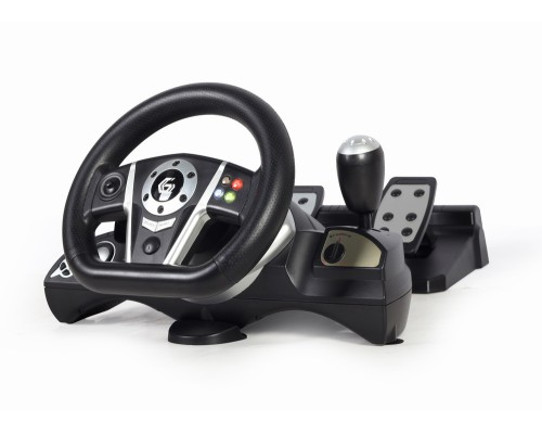Vibration racing wheel with pedals (PC/PS3/PS4/SWITCH)