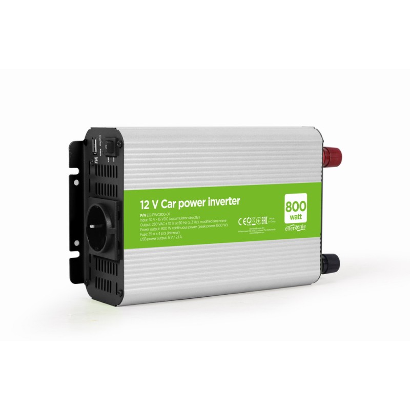 Energenie 12V Car Power Inverter 800W