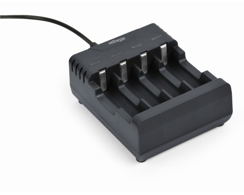 USB battery charger for AA/AAA batteriesblack