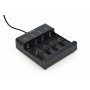Energenie Ni-MH + Li-ion Fast Battery Charger Black