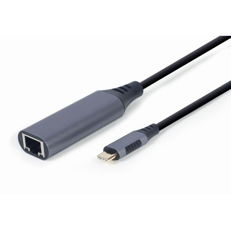 Gembird USB-C Gigabit Network Adapter Space Grey