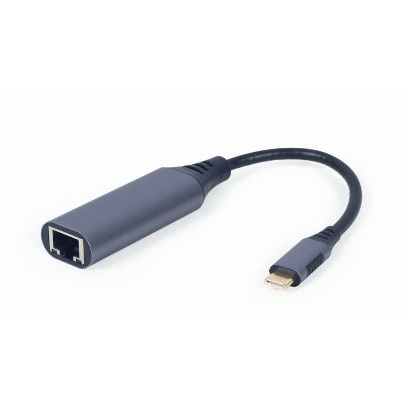 Gembird USB-C Gigabit Network Adapter Space Grey