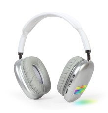 Bluetooth stereo headset with LED light effectwhite