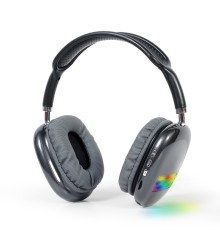 Bluetooth stereo headset with LED light effectblack