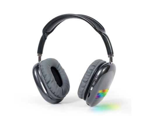 BT stereo headset with LED light effectblack