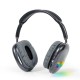 BT stereo headset with LED light effectblack