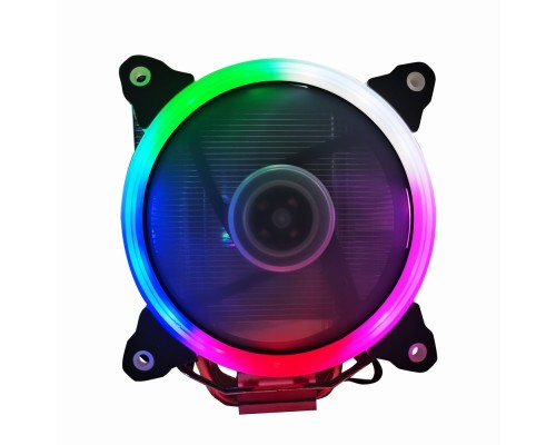 CPU cooling fan12 cm150 Wmulticolor LED4 pin