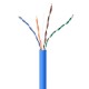 CAT5e UTP LAN cable (CCA)solid1000 ftblue