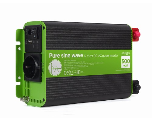 12 V Pure sine wave car DC-AC power inverter500 W