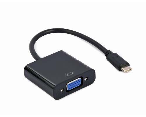 USB Type-C to VGA adapter cable15 cmblack