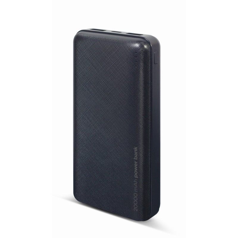 Gembird Power Bank 20000mAh Black