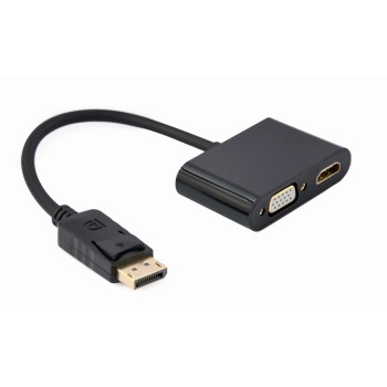 Cablexpert DisplayPort to HDMI + VGA Adapter