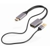 Cablexpert Active 4K HDMI Male to DisplayPort Female Adapter Black
