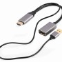 Cablexpert Active 4K HDMI Male to DisplayPort Female Adapter Black