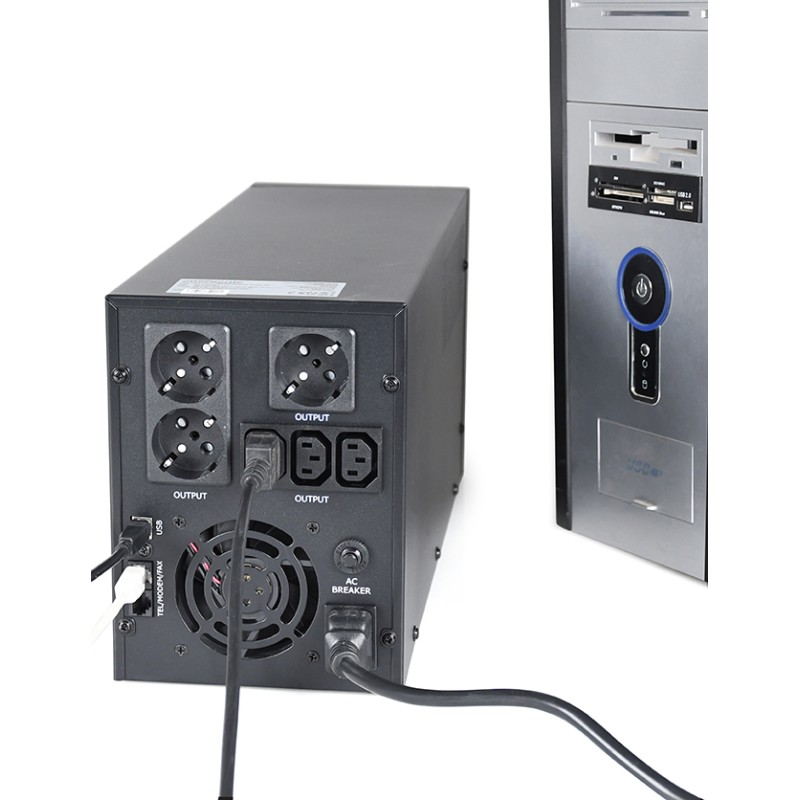Energenie 3000VA Line Interactive UPS with USB