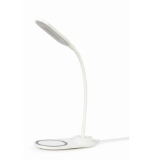 Desk lamp with wireless chargerwhite