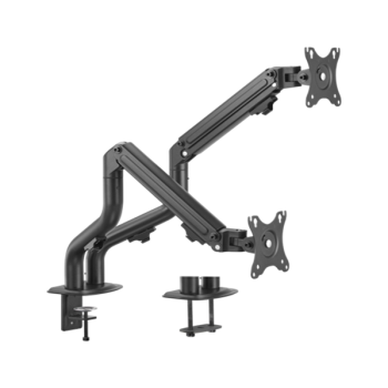 Gembird Dual Display Desk Mount 17"-32" Tilting