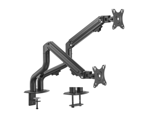 Adjustable desk 2-display mounting arm (tilting)17?-32?up to 8 kg