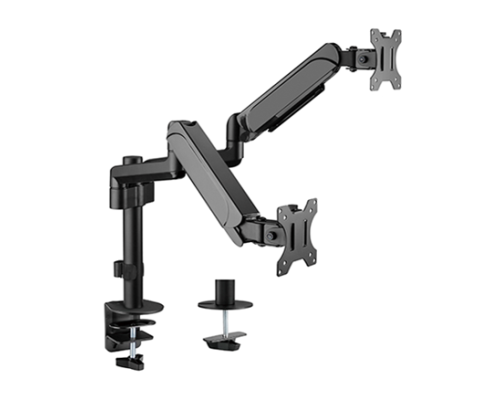 Adjustable desk 2-display mounting arm17?-32?up to 9 kg