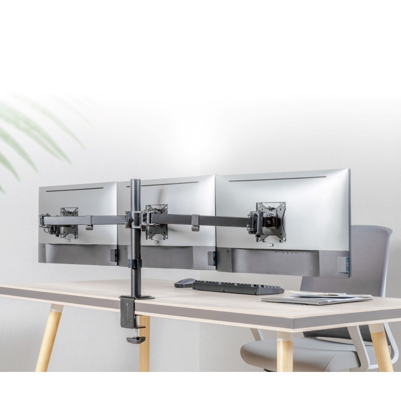 Gembird Stand For 3 Monitors 7kg