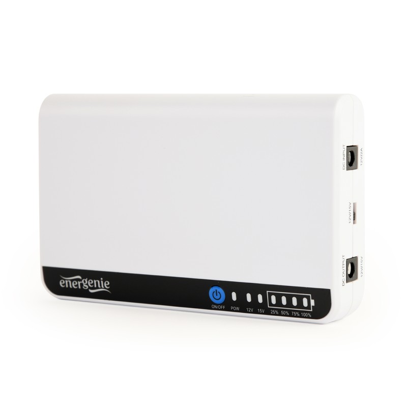 Energenie Mini UPS for Devices 12V/15V 18W White