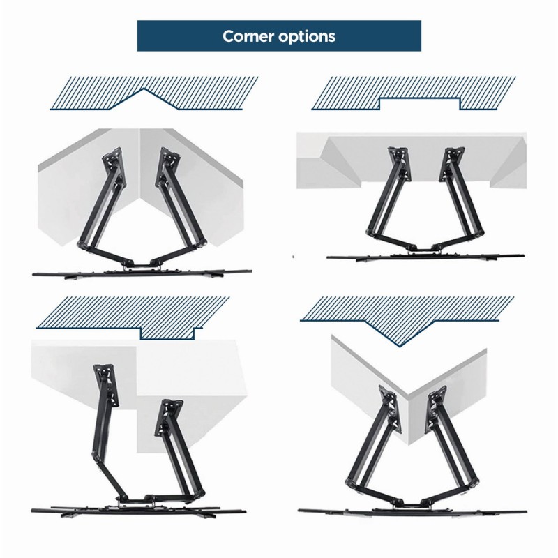 Gembird Full Motion TV Wall Mount 32 - 75