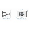 Gembird Full Motion TV Wall Mount 32 - 75