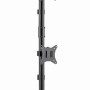 Gembird Dual Display Vertical Desk Mount 17"-32"