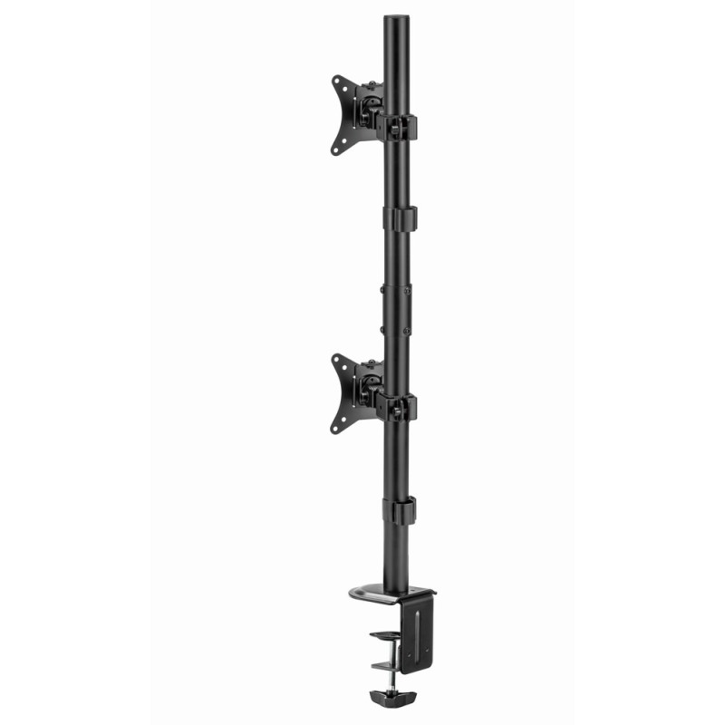 Gembird Dual Display Vertical Desk Mount 17-32