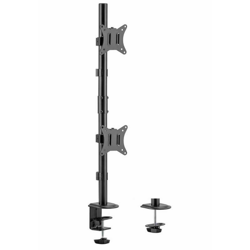 Gembird Dual Display Vertical Desk Mount 17-32