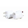 AC Power EU Schuko to UK Plug Adapter