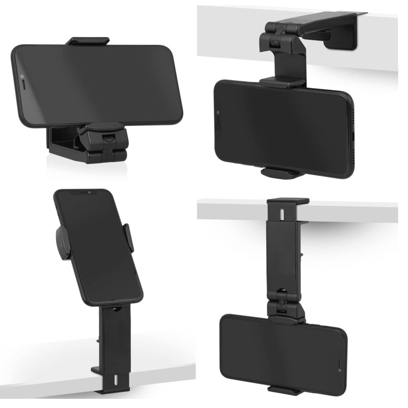 Gembird Multifunctional Smartphone Holder Black
