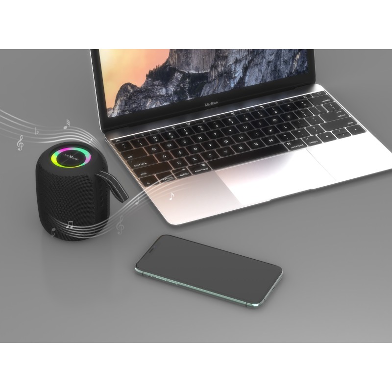 Gembird Bluetooth LED Speaker Black