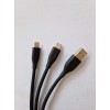 Cablexpert Premium Silicon USB Type-A to 8-Pin Cable 1.5m Black