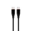 Cablexpert Premium Silicon USB Type-C PD Cable 1.5m Black