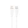 Cablexpert Premium Silicon USB Type-C to 8-Pin Cable 1.5m White