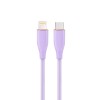 Cablexpert Premium Silicon USB Type-C to 8-Pin Cable 1.5m Violet