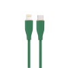 Cablexpert Premium Silicon USB Type-C to 8-Pin Cable 1.5m Green