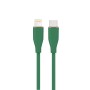 Cablexpert Premium Silicon USB Type-C to 8-Pin Cable 1.5m Green