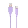 Cablexpert Premium Silicon USB Type-C Cable 1.5m Violet