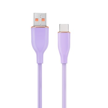 Cablexpert Premium Silicon USB Type-C Cable 1.5m Violet