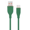 Cablexpert Premium Silicon USB Type-C Cable 1.5m Green