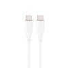 Cablexpert Premium Silicon USB Type-C PD Cable 1.5m White