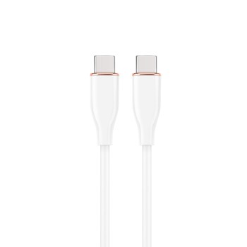 Cablexpert Premium Silicon USB Type-C PD Cable 1.5m White