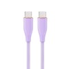 Cablexpert Premium Silicon USB Type-C PD Cable 1.5m Violet