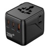 Gembird Universal Travel Power Adapter 20W White