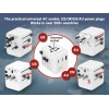 Gembird Universal Travel Power Adapter 20W White
