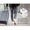 Gembird Universal Travel Power Adapter 20W White