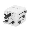 Gembird Universal Travel Power Adapter White