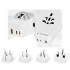 Gembird Universal Travel Power Adapter 20W White